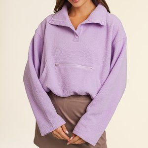 Boxy Fleece Pullover